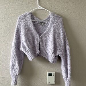 Lavender urban outfitters cardigan